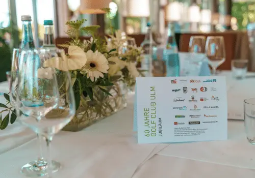 Restaurant & Event Location Grüezi am Golfplatz in Illerrieden bei Ulm. Location mieten.