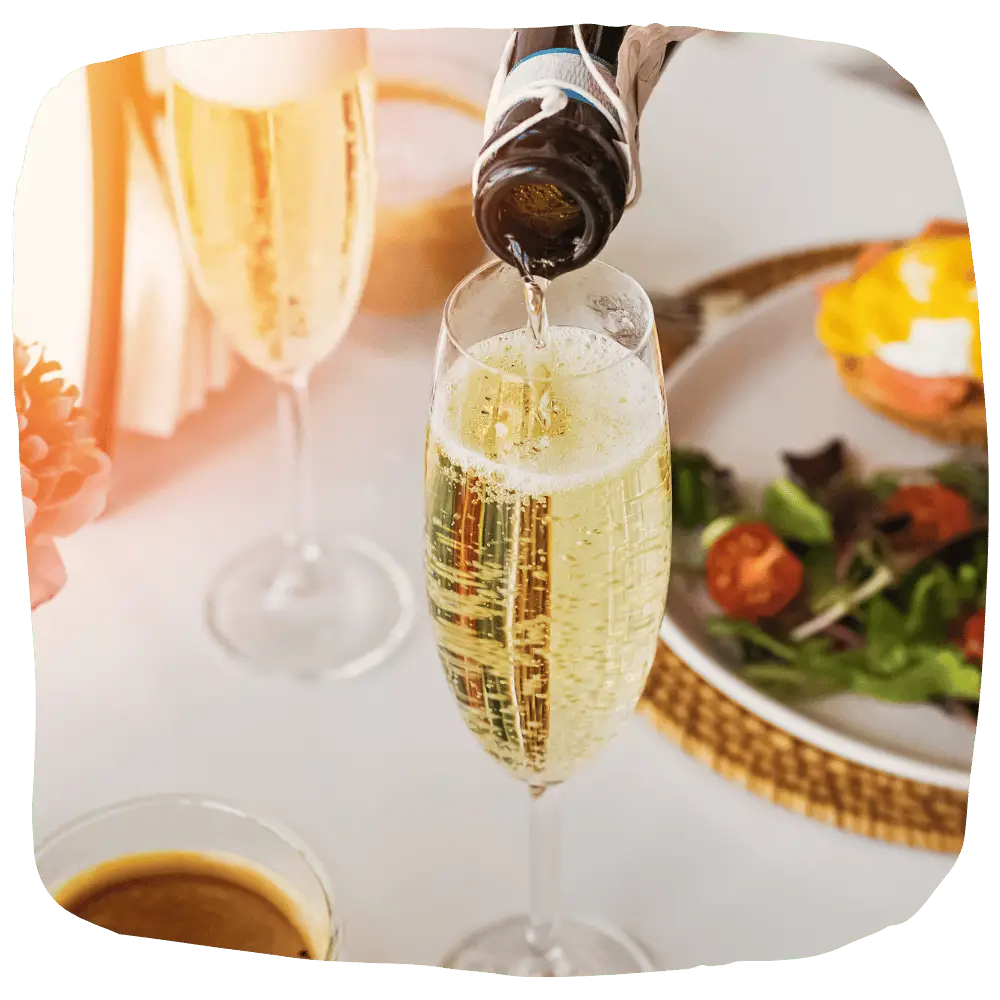Brunch im Restaurant Grüezi am Golfplatz in Illerrieden bei Ulm.