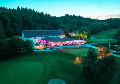 Restaurant & Event Location Grüezi am Golfplatz in Illerrieden bei Ulm. Location mieten.