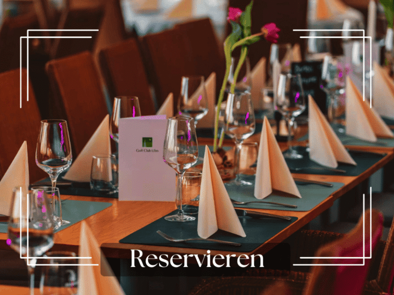 Restaurant & Event Location Grüezi am Golfplatz in Illerrieden bei Ulm. Reservieren.